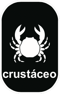 Contiene crustaceo