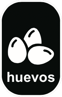 Contiene huevos