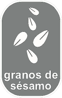 Trazas granos de sesamo